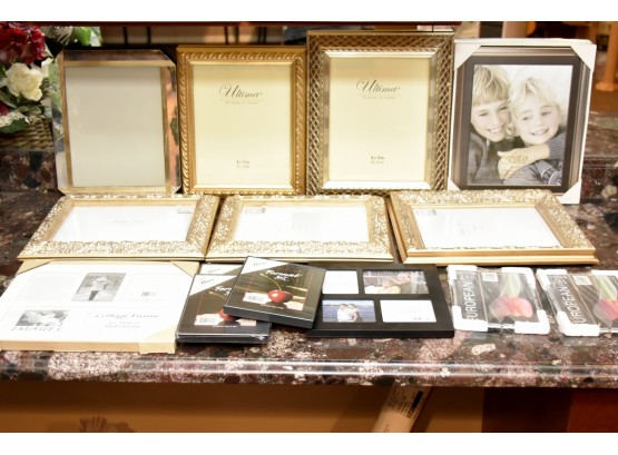 Collection Of Assorted Picture Frames Most New
