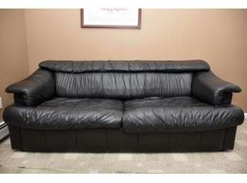 Leather Queen Sleeper Sofa 81 X 40 X 30