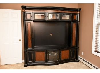 Amazing Mahogany Entertainment Center By Roma Furniture Paid $7500