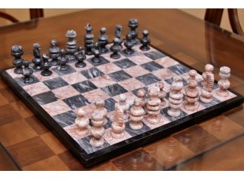 Polished Marble Chess Set