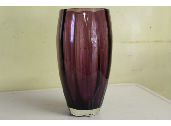 Decorative Glass Vase Made In Poland