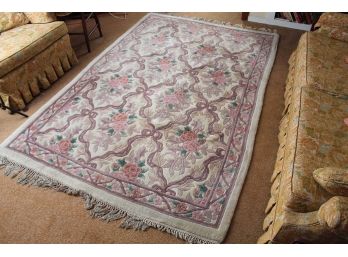 Floral Printed Area Rug     96L X 64W