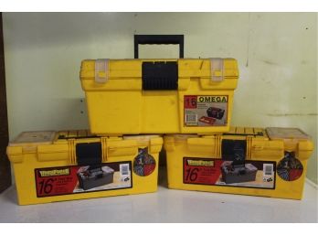 Omega & Workforce 16' Tool Boxes With Contents Included