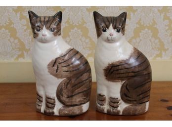 Pair Of Cat Statues