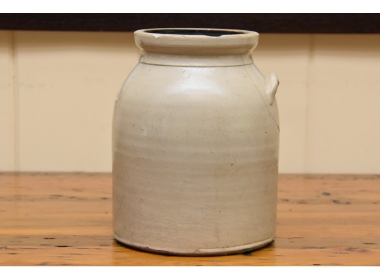 Vintage Stoneware Crock For Restoration Or Display