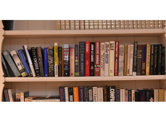 Assortment Of Books Different Genres Shelf #5 (Top)