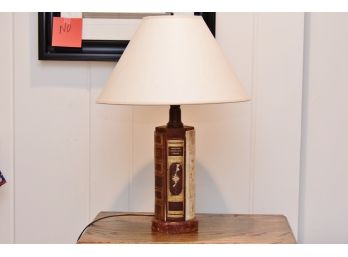 Vintage Book Table Lamp