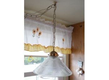 Beautiful Hanging Pendant  Glass Chain Light