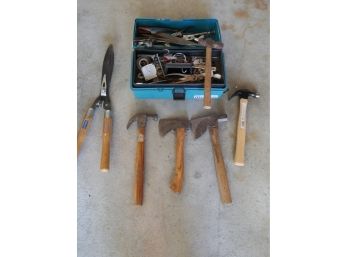 Tool And Box Lot