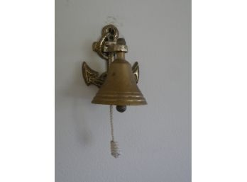 Small Anchor Themed Bell