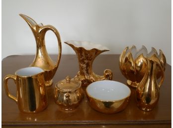 Small Gold Gilded Decorative Trinkets