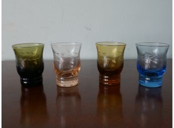 Colorful Assortment Of Shot Glasses