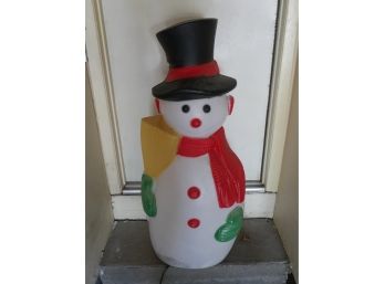 Front Yard Holiday Snowman