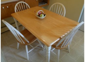 Oak Table And Chairs