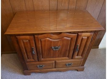 Broyhill Furniture  Oak Sideboard Cabinet 38 X 38 X 18