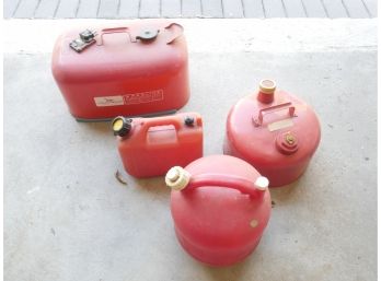Lot Of Gas Cans