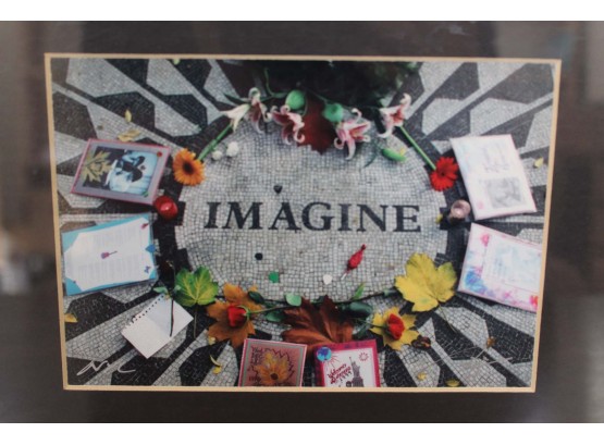 'Imagine' Signed Photo 8 X 10