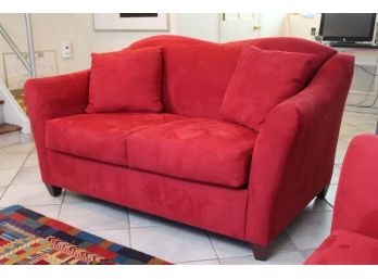 Red Klaussner Furniture Loveseat