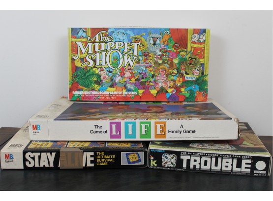 Vintage Board Game Lot