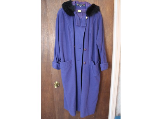 Vintage Komitor Purple Coat