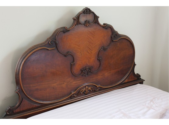 Depression Era - Antique Bed Frame, Headboard, Footboard By Montour Furniture Company (Read)