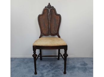 Depression Era - Antique Cane Back Chair