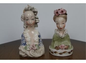 Vintage Busts Of Two Women