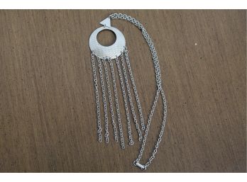 Silver Colored Chain Necklace