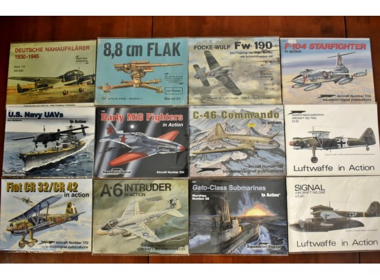 12 Vintage Squadron Signal Magazine Lot 157