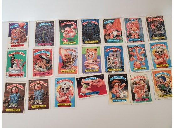 Vintage Garbage Pal Kids Trading Cards