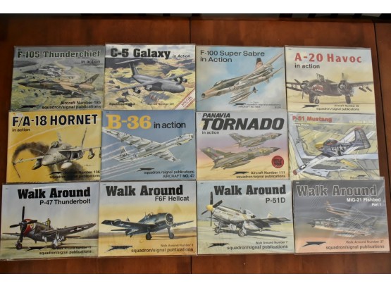 12 Vintage Squadron Signal Magazine Lot 152