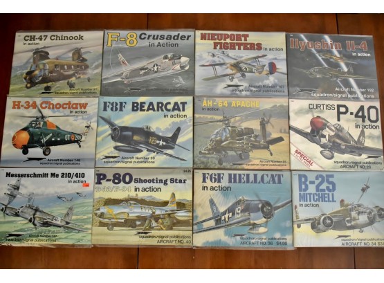 12 Vintage Squadron Signal Magazine Lot 145