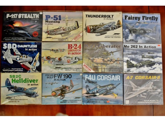 12 Vintage Squadron Signal Magazine Lot 139