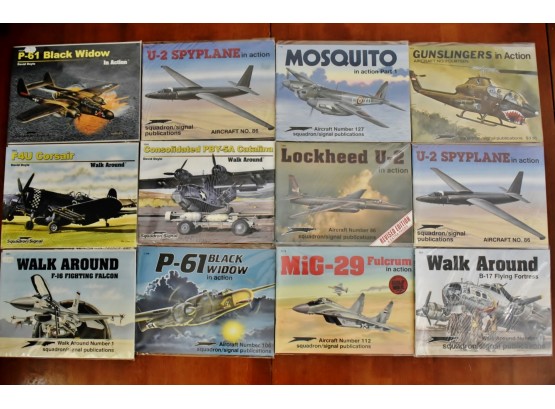 12 Vintage Squadron Signal Magazine Lot 140