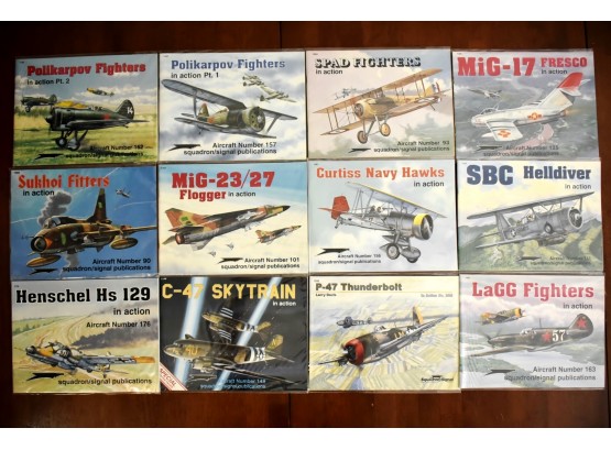 12 Vintage Squadron Signal Magazine Lot 144