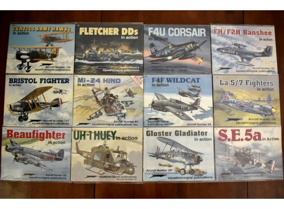 12 Vintage Squadron Signal Magazine Lot 156