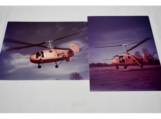 WWII Helicopter Photos 14 X 11