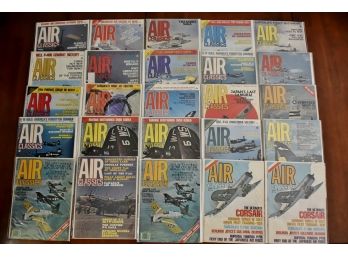 Air Classics Vintage Magazines In Plastic Sleeves Lot 166