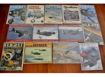 'Flight Journal' Vintage Magazines In Plastic Sleeves Lot 168