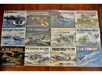 12 Squadron Signal Magazines In Plastic Sleeves Lot 160