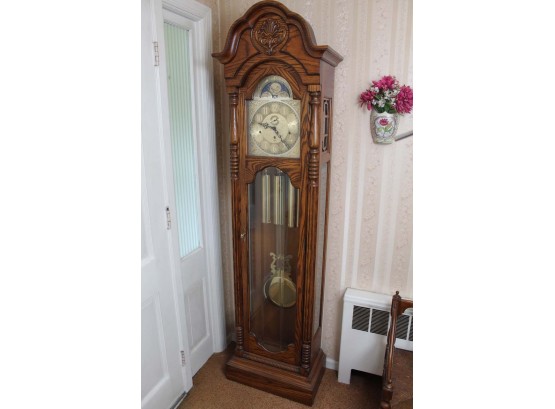 Sligh Grandfather Clock     21W X 12D X 79H  (Bring Help To Remove)