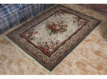 Floral Printed Area Rug     45W X 60L