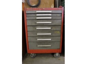 Kennedy Rolling Tool Chest With Contents Included     27W X 18D X 40H