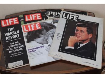 Vintage 60's LIFE JFK Magazines