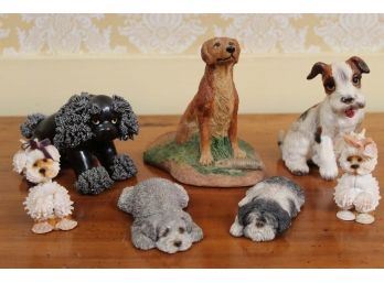 Miniature Dog Figurines