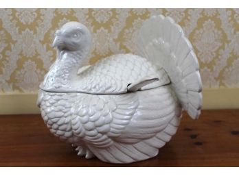 Turkey Soup Tureen Made In Italy