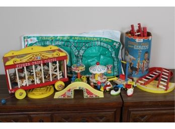 Fisher Price Amusement Park & Circus Toys