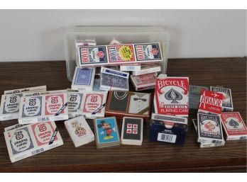 Large Assortment Of Playing Cards