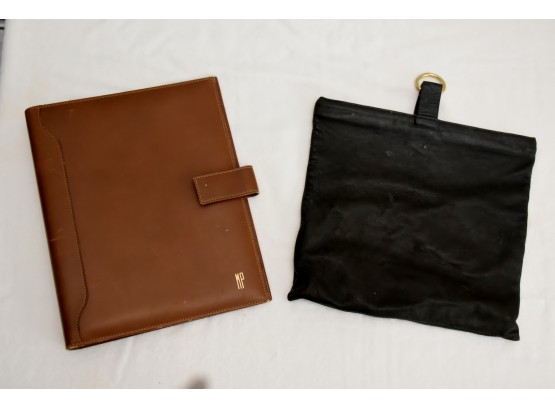 Mark Cross Vintage Bag And Binder