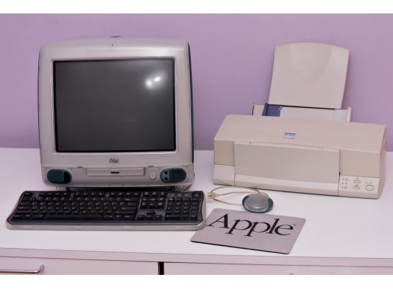 Collectible Apple IMac 15' Desktop Introduced In The 1990's